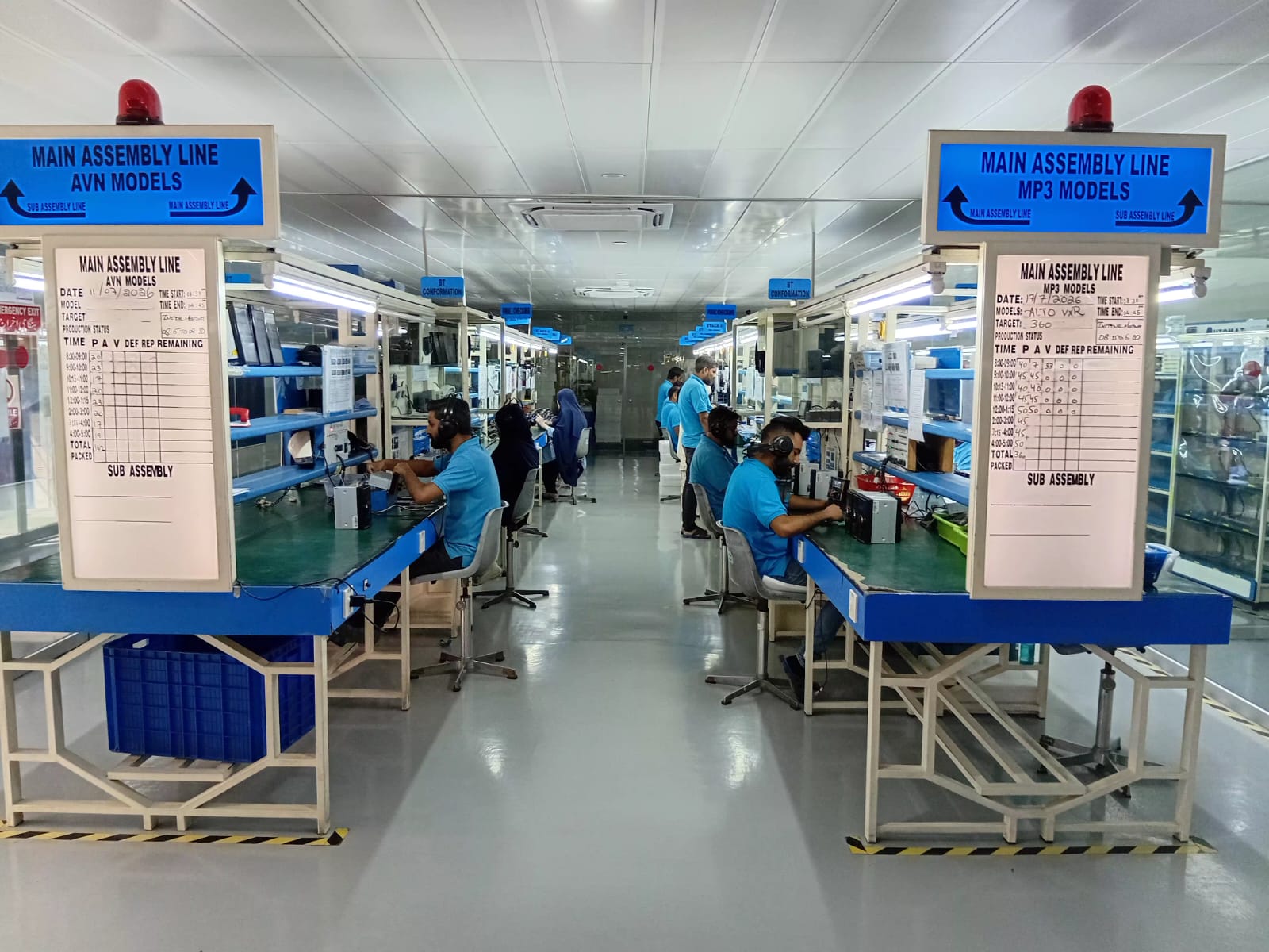 Surface Mount Technology (Assembly) Cleanroom Line
